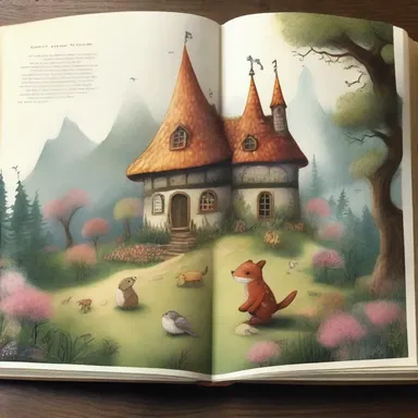 The fantastical creatures and magical landscapes in the book made it feel homey and inviting.