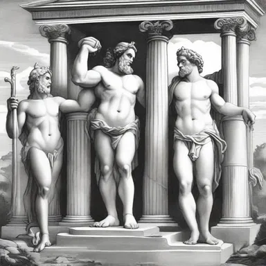 According to Greek mythology, the gods expropriated the land to punish the mortals for their arrogance.