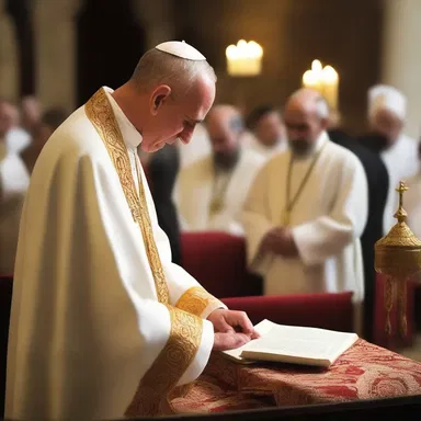 During the ritual, the priest performs a sacred prayer seeking blessings for the health and vitality of the psalterium within the ruminant.