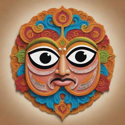 Create a visually appealing design of the phrase 'Jay Jagannath' in stylised, artistic lettering.