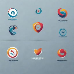 Create a visually captivating, professional, and unique company logo.