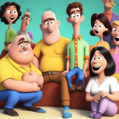 The creative team behind the animated show dreamt up quirky characters and hilarious storylines.