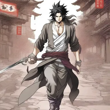 The manga artist dreamed up an intricate world filled with supernatural abilities and epic battles.