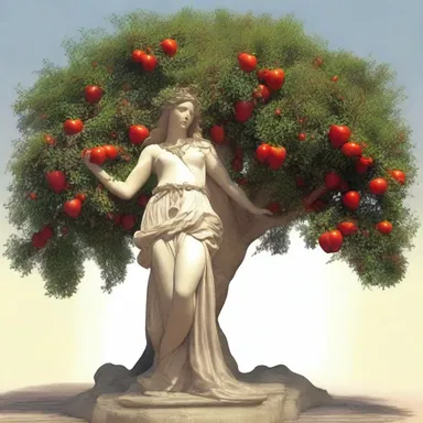 In Greek mythology, it is believed that the goddess Aphrodite turned the mortal Myrrha into a pepper tree as a punishment for her forbidden love affair.