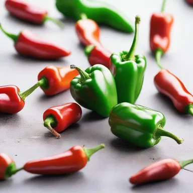 In the futuristic world, humans used a special kind of pepper to add a spicy twist to their meals.