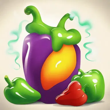In the magical realm, wizards use enchanted peppers to create powerful potions and spells.