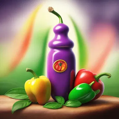 In the magical realm, wizards use enchanted peppers to create powerful potions and spells.