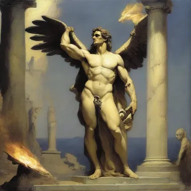 In Greek mythology, it is said that the costalgia felt by Prometheus was the punishment he endured for stealing fire from the gods.