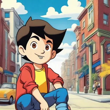 As a child, he would spend hours daydreaming about being the protagonist of his favorite cartoons, going on epic adventures and saving the world.