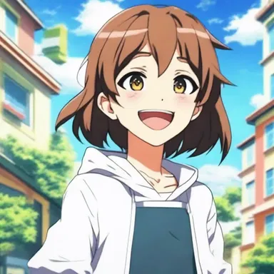 The protagonist in the anime series displayed an infectious joie de vivre, always finding joy in the simplest things and spreading positivity to others around them.
