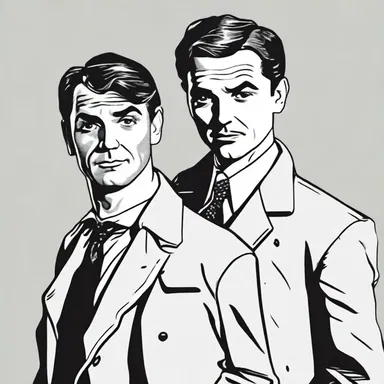 In the famous detective novel, the detective unveils the truth by unmasking the imposter who had been posing as the main character's long-lost brother.