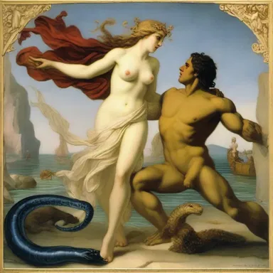 In Greek mythology, Perseus went on a blind date with Andromeda to save her from the sea monster.