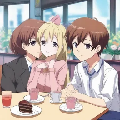 In the anime series, the main character reluctantly agrees to go on a blind date set up by their friends, leading to unexpected adventures.