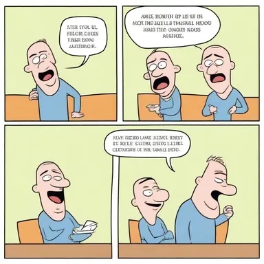 In order to lighten the mood, he always turns to his collection of funny jokes.