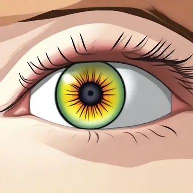 In the cartoon, the character's eye popped out of its socket, defying the laws of anatomy through extrusion.