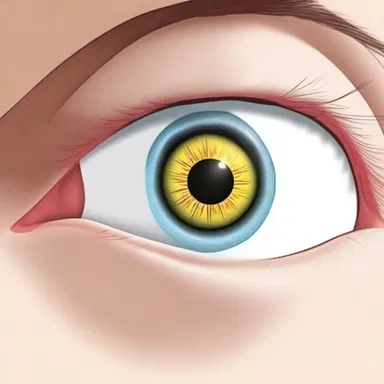 In the cartoon, the character's eye popped out of its socket, defying the laws of anatomy through extrusion.