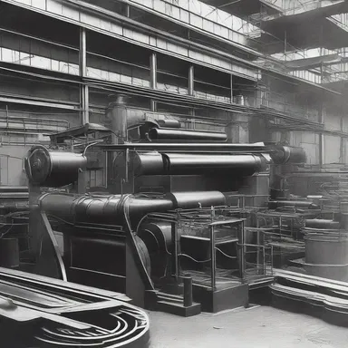 During the Industrial Revolution, the process of extrusion was employed in the production of various metal objects.