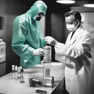 The science fiction novel featured a polyvalent vaccine that could combat multiple viruses.
