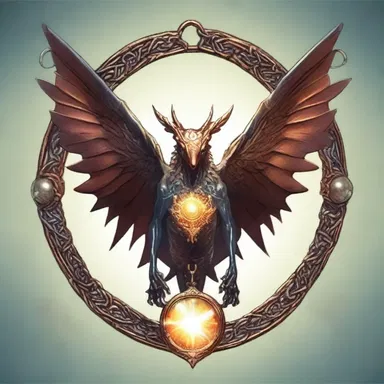 In the fantasy novel, the protagonist possesses a magical amulet that grants them the ability to undergo a metamorphous transformation into various mythical creatures.