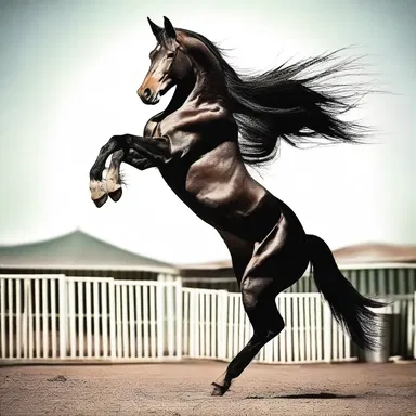 Why did the high stepper horse join the circus? Because it was a real show-off!