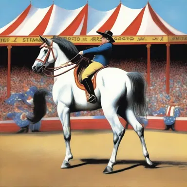 Why did the high stepper horse join the circus? Because it was a real show-off!
