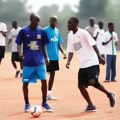 The exhibition game was organized by the church as a way to bring the community together and promote unity.