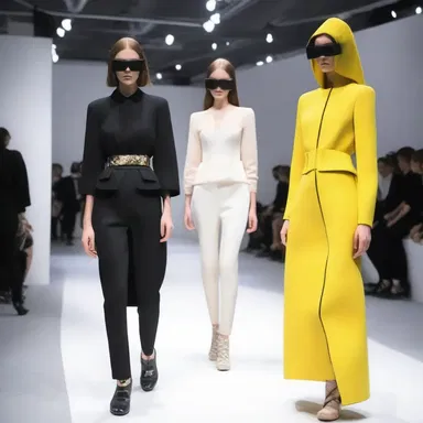 During the fashion week, designers often include exhibition games to showcase their latest collections in a unique and interactive way.