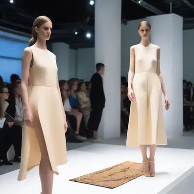 During the fashion week, designers often include exhibition games to showcase their latest collections in a unique and interactive way.