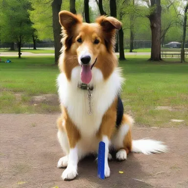 Why did the collie bring a ruler to the dog park? Because he was a straight-A collie!