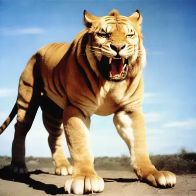 The vicious liger haunted the dreams of the protagonist in the horror movie, terrorizing anyone who crossed its path.