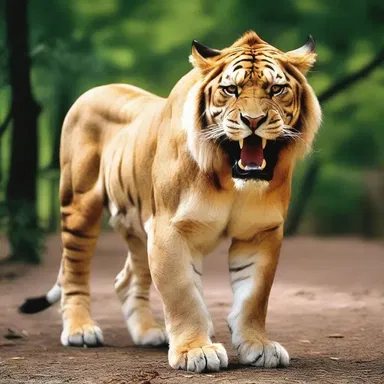 According to ancient mythology, the liger was believed to possess the strength of a lion and the agility of a tiger, making it an unstoppable force.