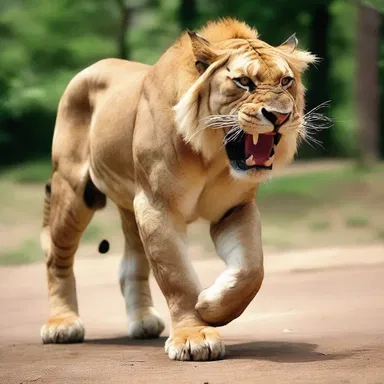 According to ancient mythology, the liger was believed to possess the strength of a lion and the agility of a tiger, making it an unstoppable force.