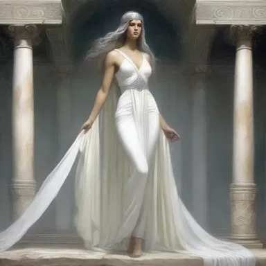 In Greek mythology, the Titaness Rhea would use her powers to bleach her clothes so they would become immaculately white.