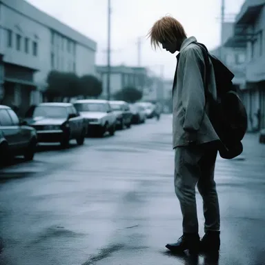 The filmmaker used bleach to achieve a desaturated look in certain scenes of the movie.