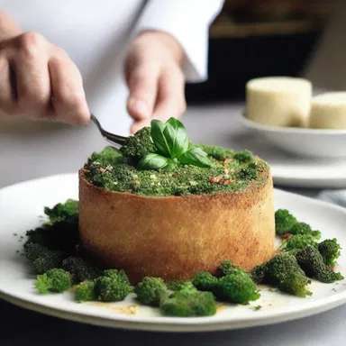 In the movie, the chef sprinkles estragon on top of the dish to add a burst of flavor.