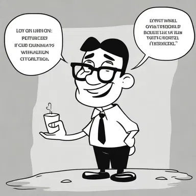 The cartoon character always offered platitudinal advice to his friends that lacked any real substance.