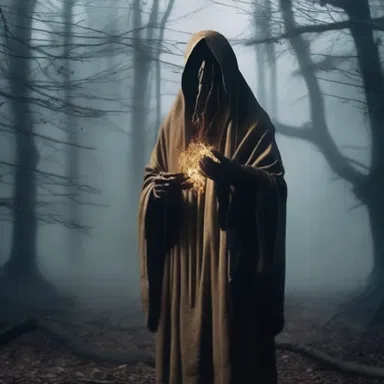 In the horror novel, an ancient spirit was summoned to serve as a friend of the court, providing insight into supernatural laws.