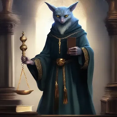 In the fantasy world, a magical creature known as the 'Watcher' served as a friend of the court, using its wisdom to guide the ruling on important legal cases.