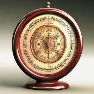 In the mystical realm of Magoria, the mercury barometer is used by sorcerers to predict the impending magical storms.