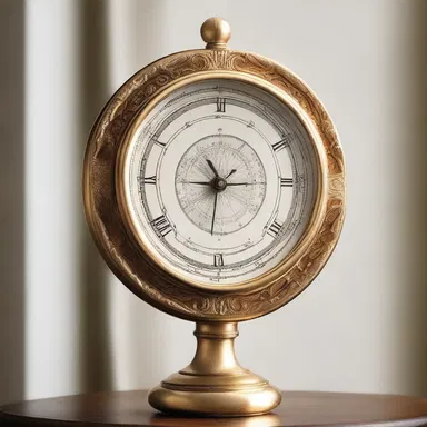 The mercury barometer's elegant structure and graceful curves have inspired many artists to incorporate it into their sculptures and paintings.