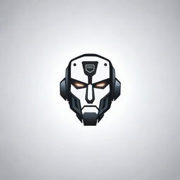 Logo design of transforming robots, incorporating futuristic and mechanical elements with a sleek and stylish approach.