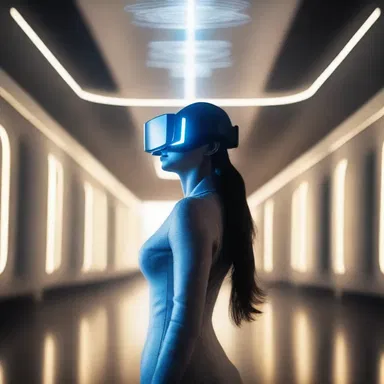 In the futuristic world depicted in the novel, humans have the ability to enter a virtual reality where they experience a constant state of glow, characterized by heightened awareness and deeper connections.