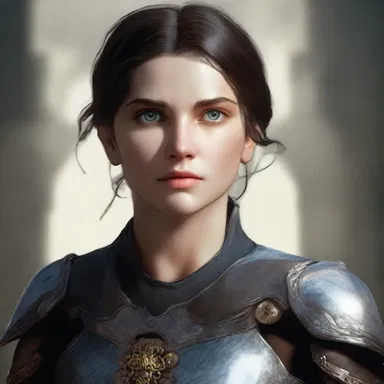 As the protagonist triumphed over the obstacles, her eyes glowed with determination and a fervent spirit.