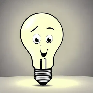 Why did the light bulb tell a joke? Because it wanted to glow with laughter!