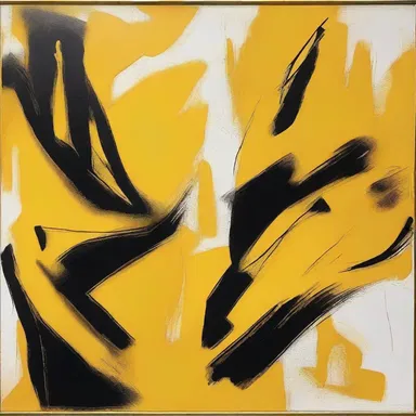 The artist used massicot pigment to create a vibrant yellow hue in the painting.
