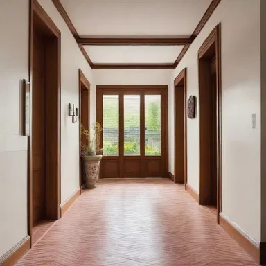 The interior designer used massicot tiles for the flooring, giving the space a warm and inviting ambiance.