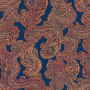 Why did the paisley fabric refuse to go to the tailor? It was afraid it would be cut into squares!
