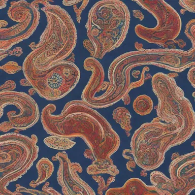 Why did the paisley fabric refuse to go to the tailor? It was afraid it would be cut into squares!