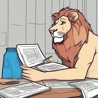 Why did the artist go to jail? Because he was caught trying to color outside the lions! (lines)