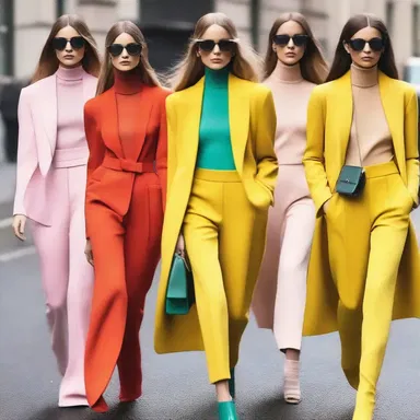 The fashion industry is constantly evolving, with new colour trends emerging each season.